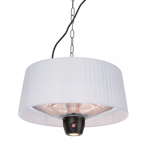 Sunred Heater Artix Compact Bright Hangend in wit.
