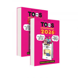 De Toos & Henk Scheurkalender 2026 2 stuks.