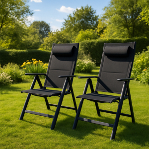 Set van 2 FlinQ Vylora Tuinstoelen