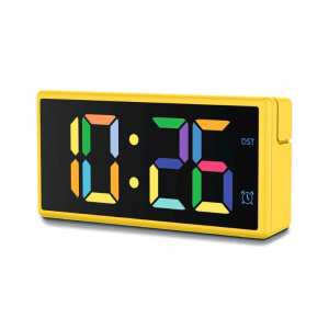 Hama Ibiza Wekker in het geel met multicolor scherm