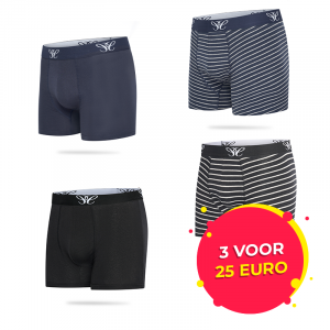 4 pack Cappuccino boxers in alle beschikbare kleuren.