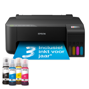 Epson EcoTank ET-1810 met inkt.