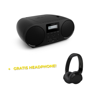 De Philips TAZ6000/00 DAB+ Radio.