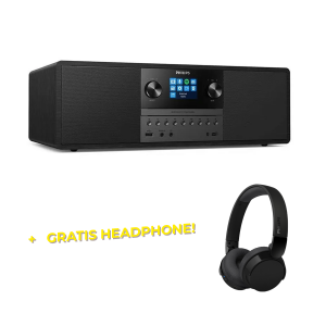 De Philips TAZ6000/00 DAB+ Radio.