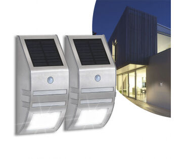 De LED Solar lamp New York is eenvoudig te monteren en werkt op zonne-energie. 