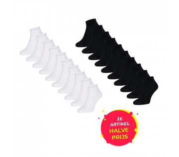 10-Pack Mario Russo Sneaker Sokken