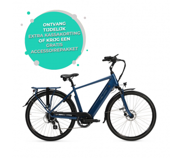 De Veloci Vivid Plus Elektrische Fiets met hoge instap.