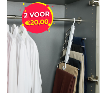 Umuzi Cleaning Ruimtebesparende Kledinghangers