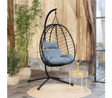 Lifa Garden Hangstoel met Standaard. Lifa Garden Hangstoel met Standaard.