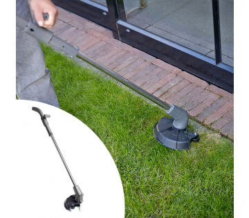 De QLT Elektrische Grastrimmer is ideaal voor het trimmen van gazonnen en grasranden. 