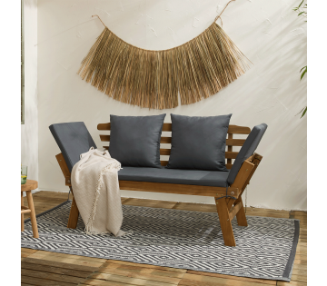 Lifa Garden 2-in-1 Houten Tuinbank en Ligbed. Lifa Garden 2-in-1 Houten Tuinbank en Ligbed.