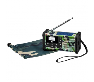De Sangean MMR-88 CAMO DAB+/FM Noodradio.