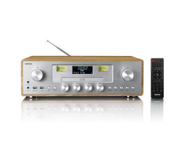 De Lenco DAR-281WDSI DAB+/FM Radio met CD-speler. De Lenco DAR-281WDSI DAB+/FM Radio met CD-speler.