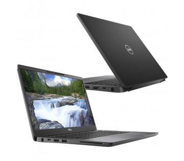 De Refurbished Dell Latitude 7300 van de voor- en achterkant.