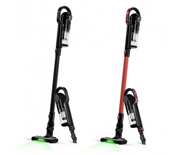 De TurboTronic LV9 Draadloze Steelstofzuiger is verkrijgbaar in zwart en rood. De TurboTronic LV9 Draadloze Steelstofzuiger is verkrijgbaar in zwart en rood.