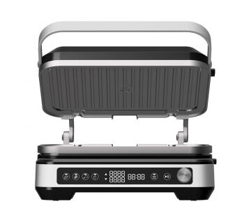 De TurboTronic TT-CG1W Slimme Contactgrill en Wafelmaker. De TurboTronic TT-CG1W Slimme Contactgrill en Wafelmaker.