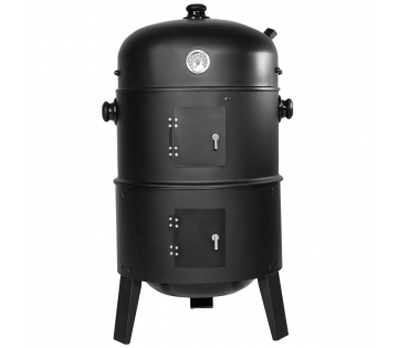 RedFire BBQ Smoker Grill Memphis van de voorkant. RedFire BBQ Smoker Grill Memphis van de voorkant.