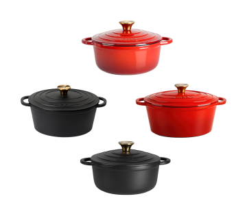 Buccan Premium Gietijzeren Braadpannen in 2 verschillende kleuren en 2 verschillende formaten. Buccan Premium Gietijzeren Braadpannen in 2 verschillende kleuren en 2 verschillende formaten.