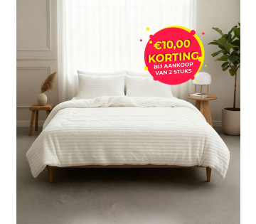 Sleeptime Premium Lazy Dekbed met Rib