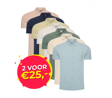 Het Mario Russo Fancy Jersey Shirt is verkrijgbaar in 7 kleuren.