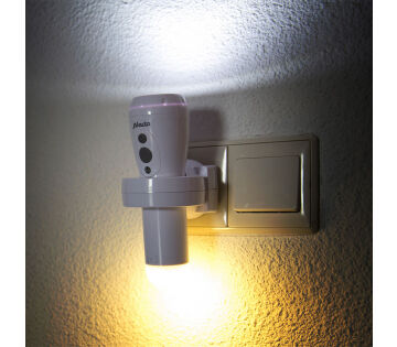 De Set van 2 Alecto ATL-110 Nachtzaklamp met Sensor. De Set van 2 Alecto ATL-110 Nachtzaklamp met Sensor.