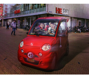 Pé & Rinus - Mit 45 deur de bocht! in Winschoten