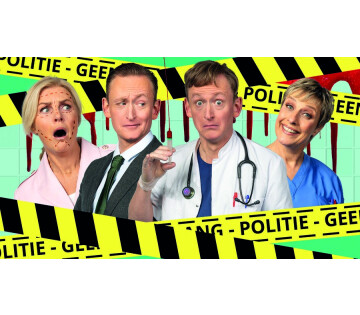 Pretpakhuis | Joey Schalker, Irene Moors, Mylène d’Anjou e.a. - Dubbel Op! in Delfzijl