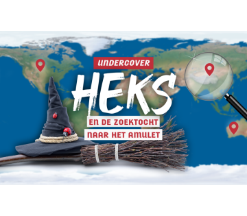 Undercover Heks en de zoektocht naar het amulet in Heerenveen