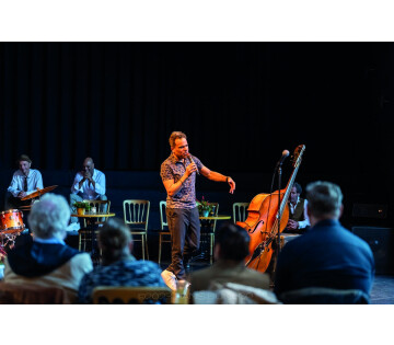 Jeffrey Spalburg en Michael Varekamp & band - Jazz & Jokes in Heerenveen