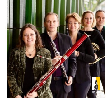 Het Gelders Blaaskwintet in Blokzijl