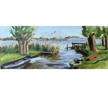 Tusken Aldegea en Sânfurd; it paad werom... in Sandfirden