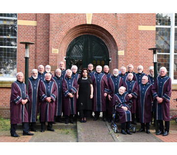 Byzantijns Mannekoor Friesland in Sintannaparochie