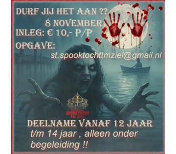 Spooktocht (12+) in Termunterzijl