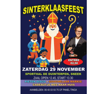 Sinterklaasfeest in Sneek