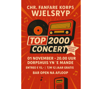 Concordia Wjelsryp - Top2000 Café in Wjelsryp