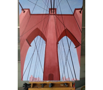 Colorful Manhattan meets black&white fine lines in Zweeloo