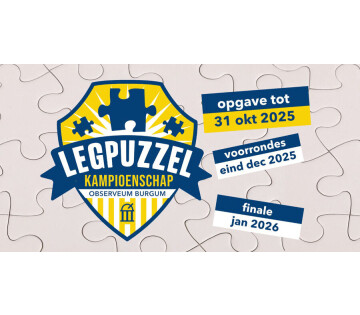 Legpuzzel Kampioenschap in Burgum