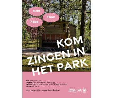 Kom zingen in het park! in Leeuwarden