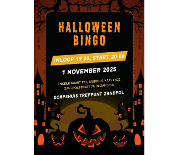 Halloween Bingo in Zandpol