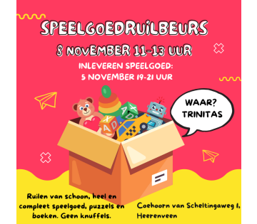 Speelgoedruilbeurs in Heerenveen