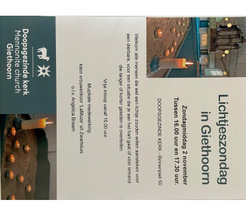 Lichtjeszondag in Giethoorn