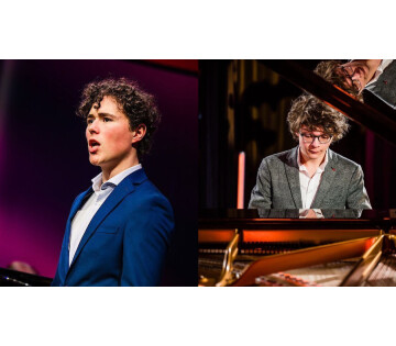 Studenten Prins Claus Conservatorium: Olivier Kemler en Jesse Wienke in Kollum