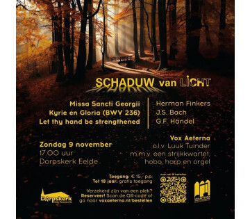 Projectkoor Vox Aeterna - Schaduw van Licht in Eelde