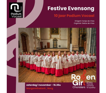 Roden Girl Choristers - Festive Evensong in Norg