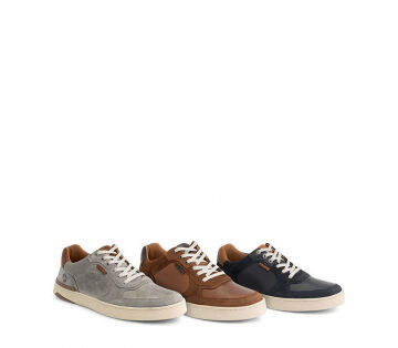 De Travelin' Sneakers zijn verkrijgbaar in 3 kleuren.