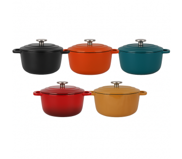 De Cosy&Trendy Fontestic Gietijzeren Braadpan is verkrijgbaar in 5 kleuren.