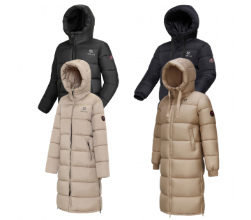Norlund Dames & Heren Winterjassen in vijf verschillende kleuren.