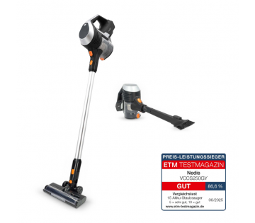 Nedis Draadloze 2-in-1 Steelstofzuiger