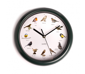 De Nexxt Klok met Vogelgeluiden.