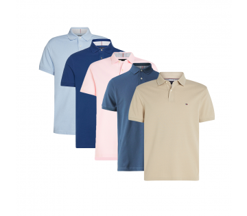 Tommy Hilfiger 1985 Heren Polo in vijf verschillende kleuren.
